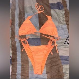 Bikini - Size XL - Neon Orange - Never Worn